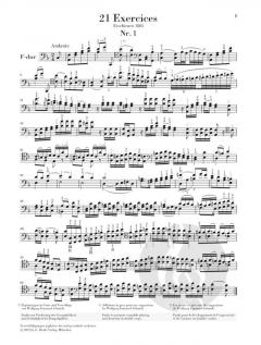 21 Etüden für Violoncello von Jean-Louis Duport im Alle Noten Shop kaufen