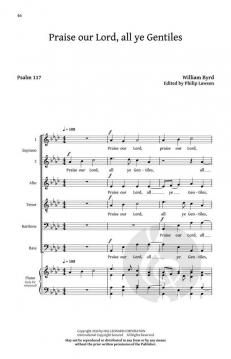 Five Sacred Choral Works von Philip Lawson 