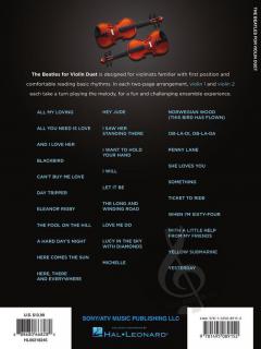 The Beatles for Violin Duet 