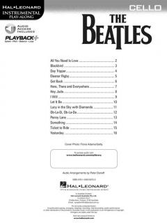 Instrumental Play-Along For Cello von The Beatles im Alle Noten Shop kaufen