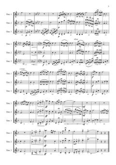 Torna a Surriento von Ernesto de Curtis für 3 Tenorhörner