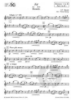 Air aus Rinaldo und Tanzduett aus Hänsel und Gretel von Engelbert Humperdinck für Holzbläser Quartett im Alle Noten Shop kaufen