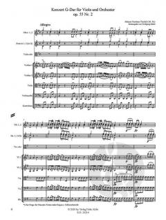 Konzert G-Dur op. 55/2 von Johann Nicolaus Triebel 