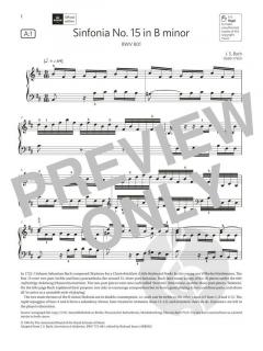 Sinfonia No.15 in B minor von Johann Sebastian Bach (Download) 