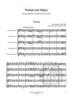 Prelude & Allegro von John Worgan 