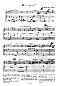 Solfeggien und Gesangsübungen KV 393 von Wolfgang Amadeus Mozart 
