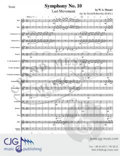Allegro from Symphony No. 10 von Wolfgang Amadeus Mozart 