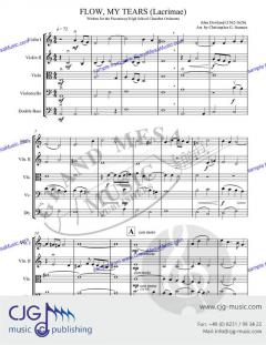 Flow, My Tears von John Dowland 