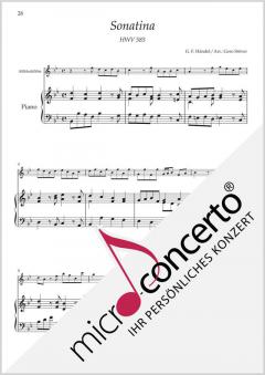 Micro-Concerto Band 1 für Altblockflöte (Download) (Download) im Alle Noten Shop kaufen