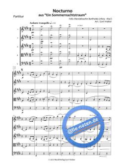 Nocturno aus 'Ein Sommernachtstraum' von Felix Mendelssohn Bartholdy (Download) 