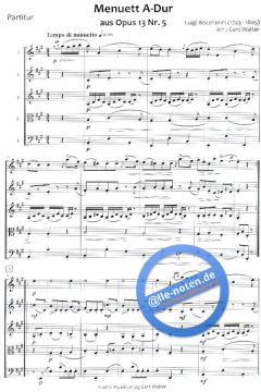 Menuett A-Dur (Luigi Boccherini) 