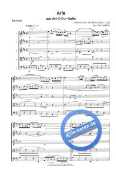 Arie von Johann Sebastian Bach 