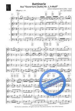Battinerie von Johann Sebastian Bach (Download) 