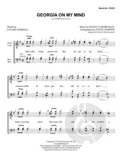 Georgia on My Mind von Hoagy Carmichael (Download) 