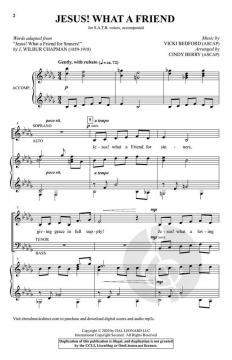 Jesus! What a Friend von Vicki Bedford (Download) 