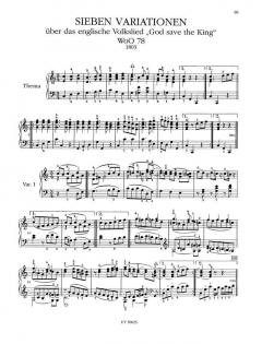 Variationen Band 2 von Ludwig van Beethoven 