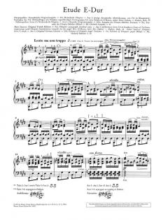 Etude E-Dur op. 10/3 von Frédéric Chopin 
