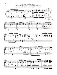 Lieder ohne Worte von Felix Mendelssohn Bartholdy 