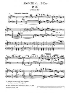 Sämtliche Klaviersonaten 1 von Franz Schubert im Alle Noten Shop kaufen