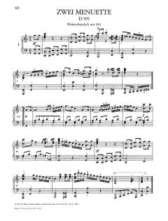 Sämtliche Tänze Band 2 von Franz Schubert 