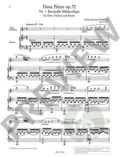 Deux Pièces op. 72/1 von Raymond Lefèvre 