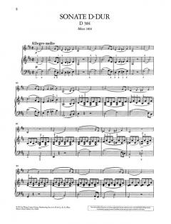 Sonaten von Franz Schubert 