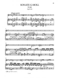 Sonaten von Franz Schubert 