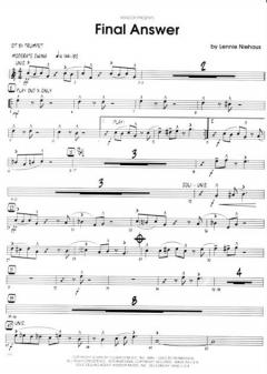 Final Answer von Lennie Niehaus 