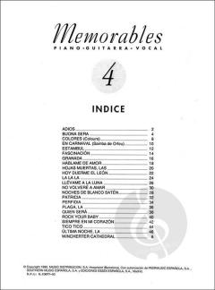 Memorables 4 