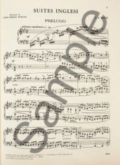 Englische Suiten BWV 806-811 von Johann Sebastian Bach 