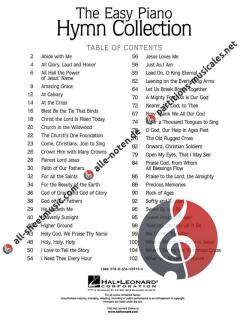 The Easy Piano Hymn Collection 