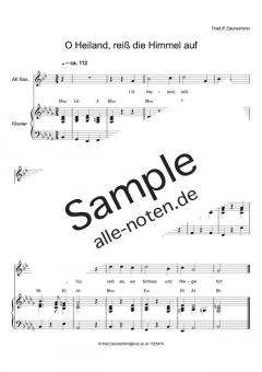 O Heiland, reiß die Himmel auf 