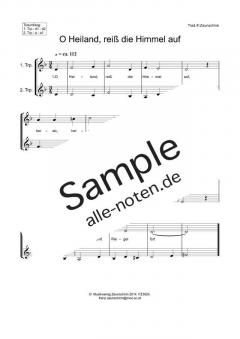 O Heiland, reiß die Himmel auf (Download) 