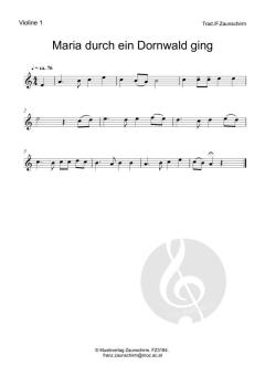 Maria durch ein Dornwald ging (Download) 