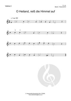 O Heiland, reiß die Himmel auf (Download) 