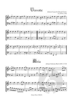 Leichte Stücke aus der Barockzeit für Diskantgambe 
