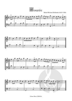 Leichte Stücke aus der Barockzeit für Altgambe (Altschlüssel) 