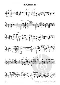 Partita II d-Moll BWV 1004 von Johann Sebastian Bach 
