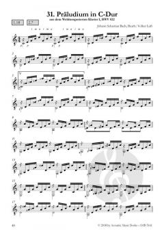 40 Masterworks - Noten von Johann Sebastian Bach 