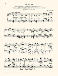 Etudes von Franz Liszt 