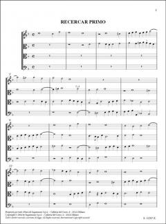 Recercari et canzoni franzese von Girolamo Frescobaldi 