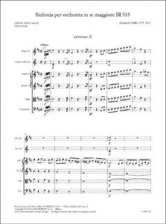 Sinfonia in re maggiore BI 535 von Alessandro Rolla 