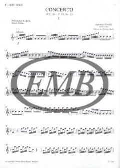 Concerto in fa maggiore La tempesta di mare von Antonio Vivaldi 