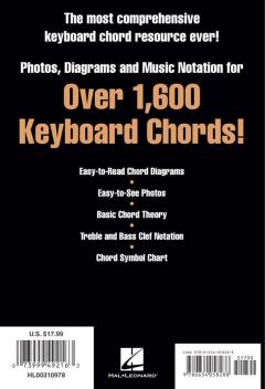 Picture Chord Encyclopedia Over 1600 Keyboard Chords 6x9 