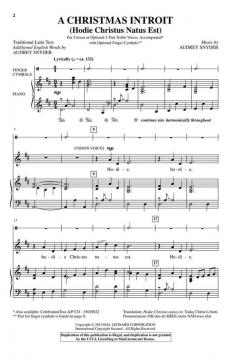 A Christmas Introit von Audrey Snyder (Download) 