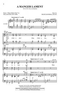A Manger Lament von Diane Hannibal (Download) 