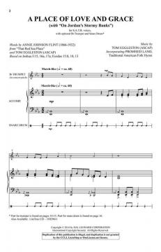 A Place of Love and Grace von Tom Eggleston (Download) 