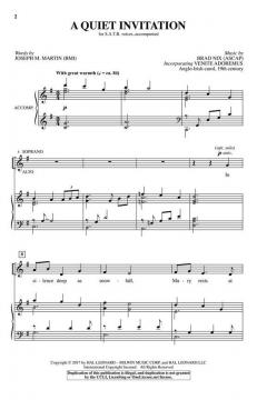 A Quiet Invitation von Joseph M. Martin (Download) 