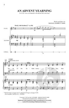 An Advent Yearning von Michael Barrett (Download) 