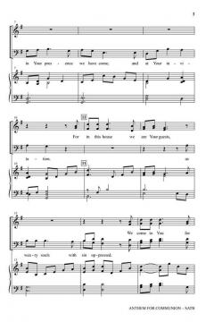 Anthem for Communion von Robert Lowry (Download) 